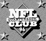 NFL Quarterback Club 96 back cover for GameBoy